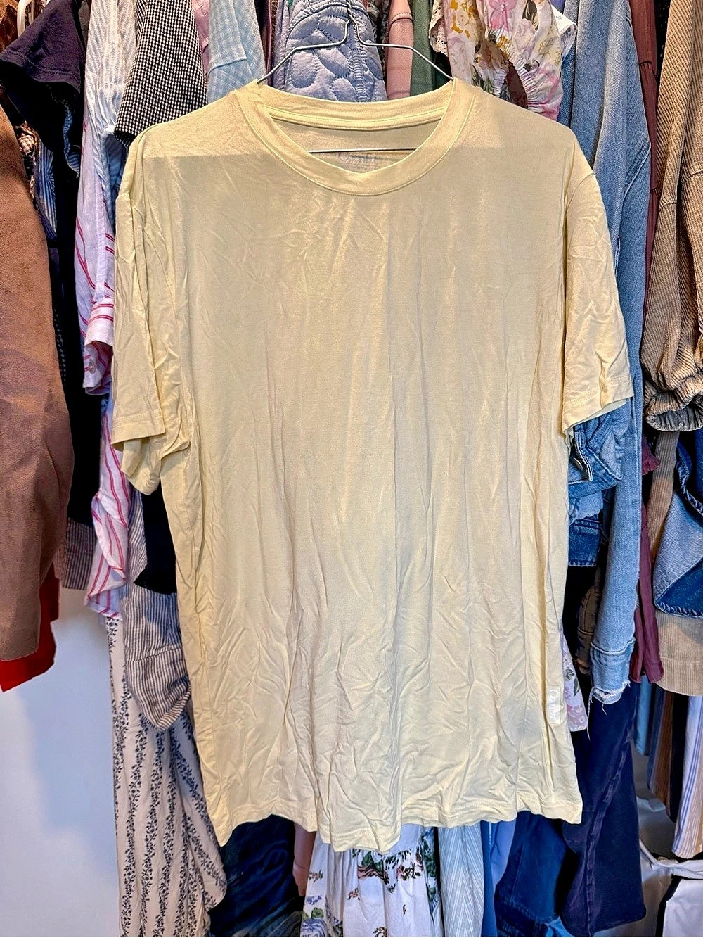 Comfrt Short Sleeve Tee and shorts set in Yellow